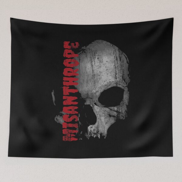 Item preview, Misanthrope Skull designed and sold by drizzd.