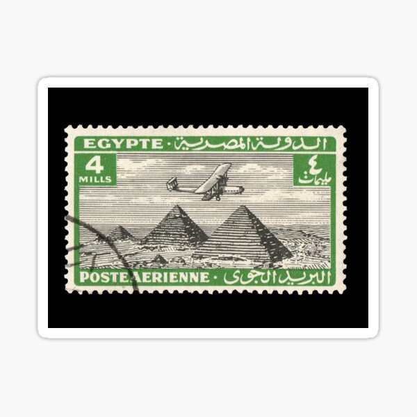 Artikel-Vorschau von Doppeldecker über den Pyramiden von Gizeh, designt und verkauft von AscotSteve.