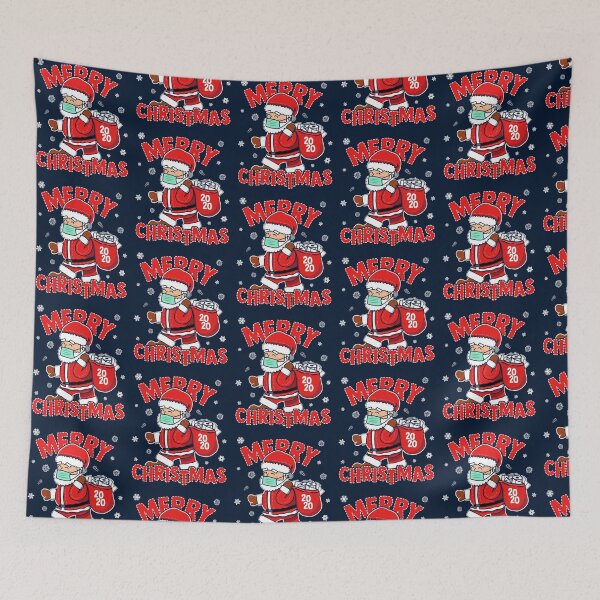 Item preview, Merry Christmas 2020 Santa Wearing Mask Bring Toilet Paper designed and sold by elijohn23.