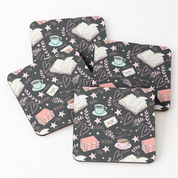 Item preview, Books And Coffee Pattern  designed and sold by virilamissa.