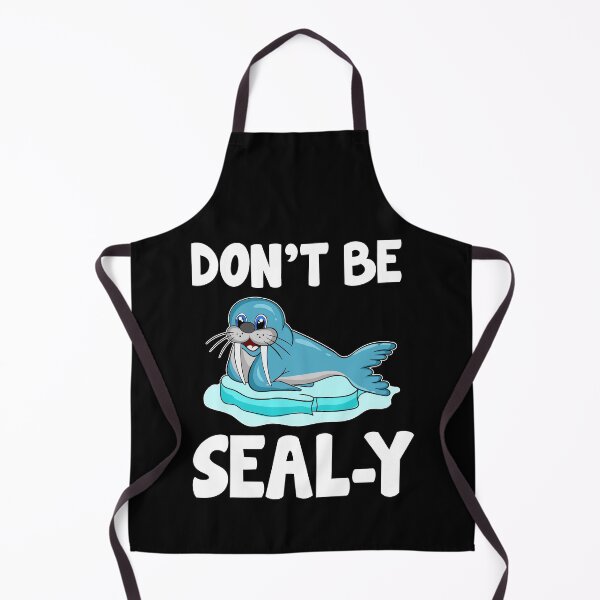 Item preview, Don't Be Seal-y Funny Seal Silly Animal Pun designed and sold by perfectpresents.