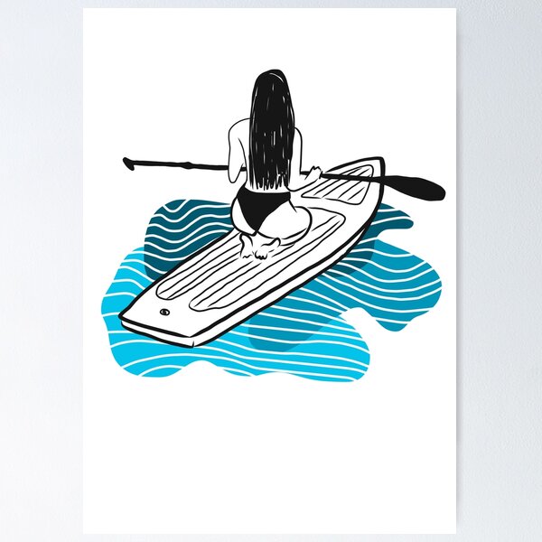 Item preview, PADDLe surf surfing minimalist stand up paddle  designed and sold by Tropical Blood.