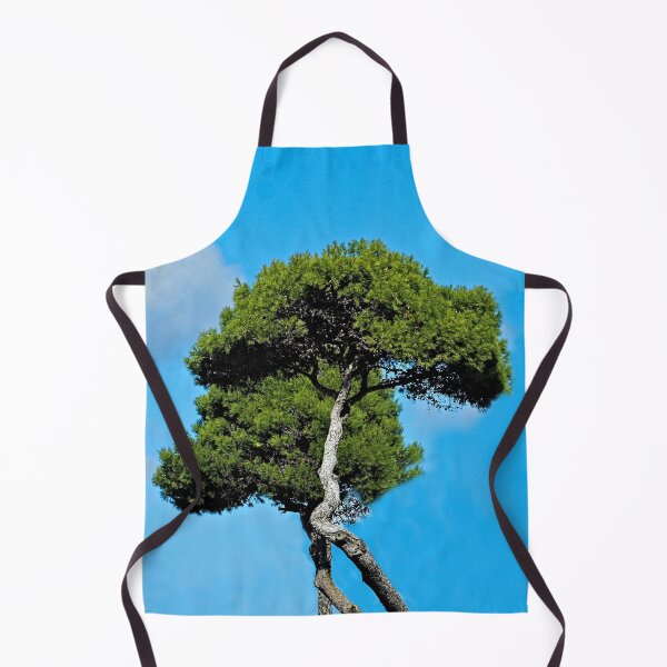 Item preview, Mediterranean Umbrella Pine trees and Cloud Blue Sky designed and sold by worldways.