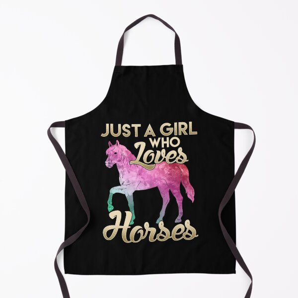 Item preview, Just a Girl Who Loves Horses Galactic Space Horse designed and sold by perfectpresents.