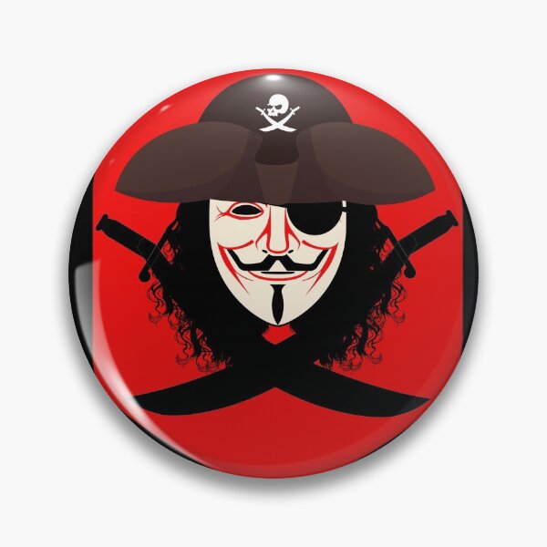 Artikelvorschau, Der gute Pirat Fawkes entworfen und verkauft von MaddFictional.