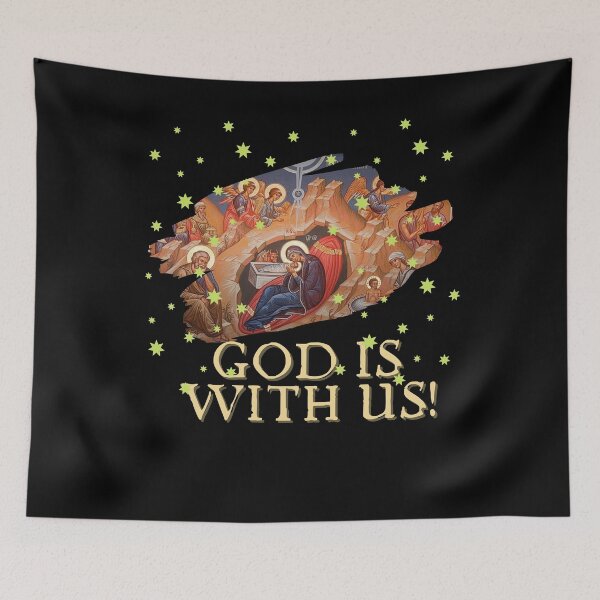 Item preview, Christmas Nativity God Is With Us! designed and sold by DiverseMerch.