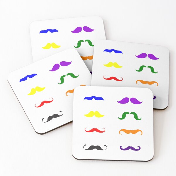 Item preview, Mix Colors Of Moustaches 2 designed and sold by teledesign.