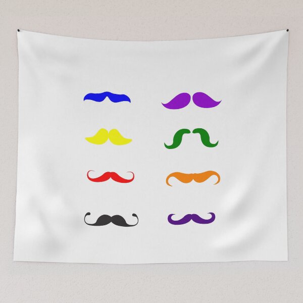 Item preview, Mix Colors Of Moustaches 2 designed and sold by teledesign.