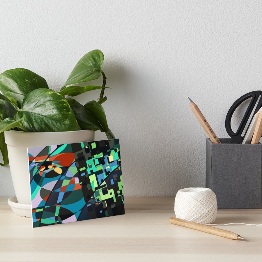Item preview, Art Board Print designed and sold by modHero.