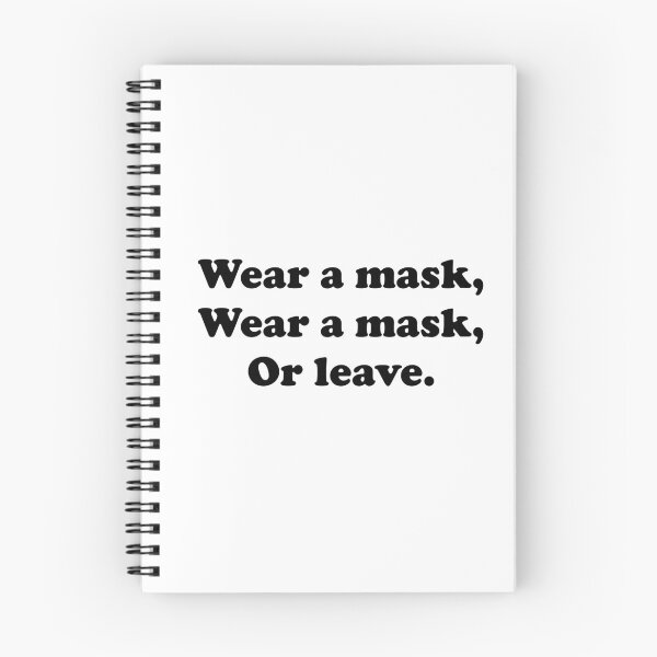 Item preview, Wear A Mask, Wear A Mask, Or Leave designed and sold by ThingsByJoy.