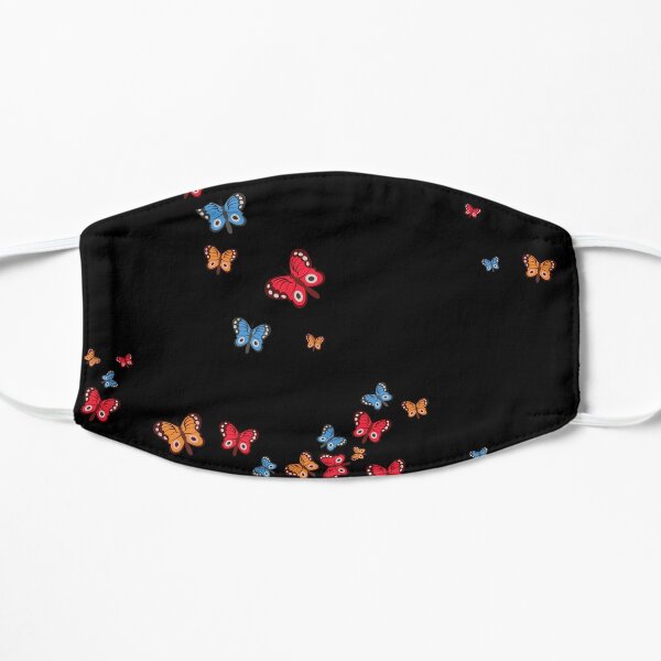 Armenian Tricolor Butterfly Հայկական եռագույն թիթեռնիկ Flat Mask