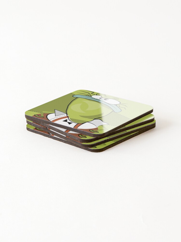 Thumbnail 4 of 5, Coasters (Set of 4), Ed! designed and sold by Raul-Raziel.