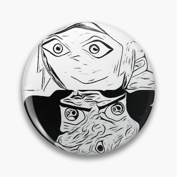 Item preview, Kipo and the age of Wonderbeasts black and white with Kipo,Wolf,Dave and Scarlemagne collage designed and sold by FCEalin.