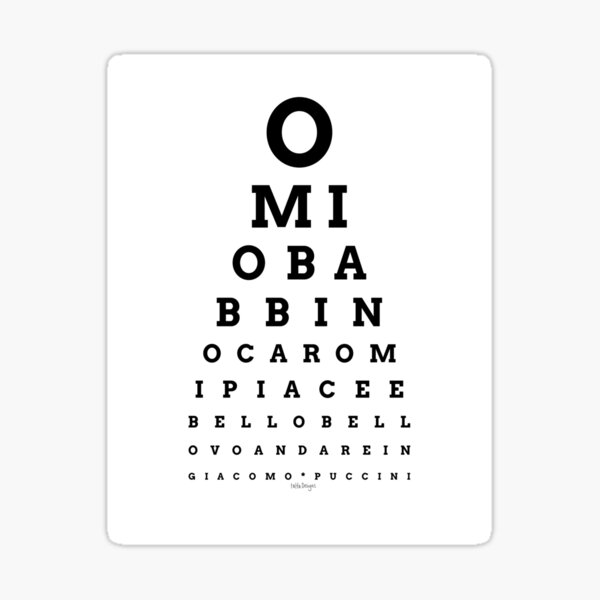 Waterproof Snellen Eye Chart Standard Visual Testing Acuity Chart Measure  Adults Kids Eye Vision Exam