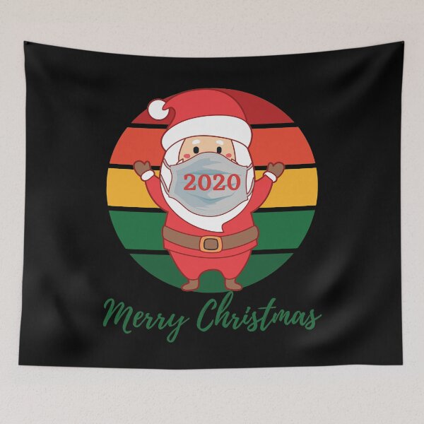 Item preview, Merry Christmas 2020, Santa Mask Christmas designed and sold by TeesForNerds.