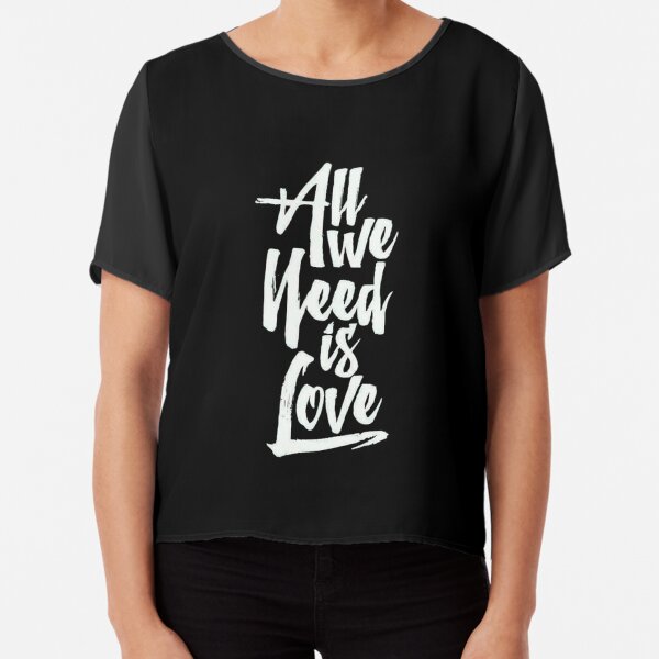 Ropa All We Need Is Love Redbubble Ropa All We Need Is Love Redbubble