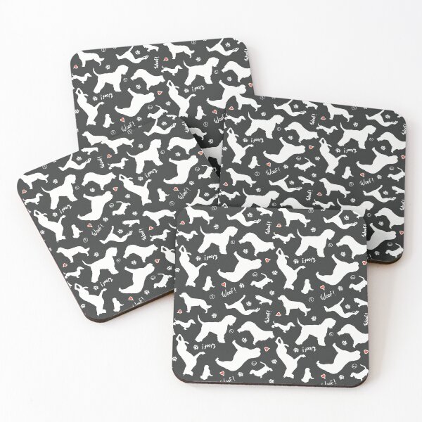 Item preview, Dogs Rule Charcoal designed and sold by FatSlugDesigns.
