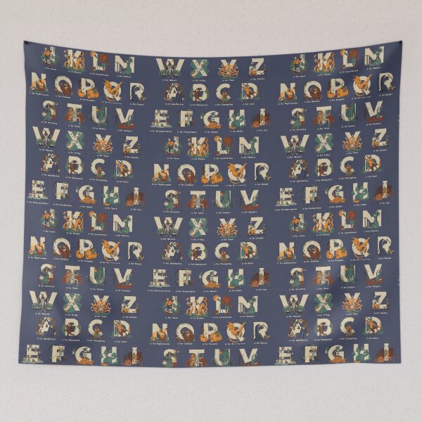 Item preview, Spooky Alphabet designed and sold by barda.