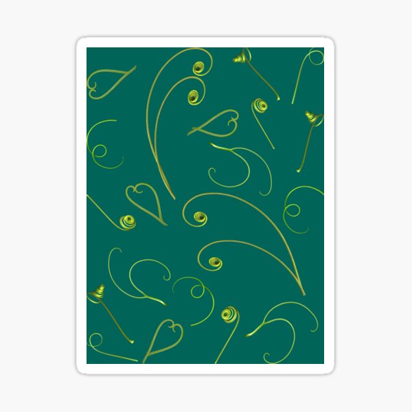 Tendrils Sticker