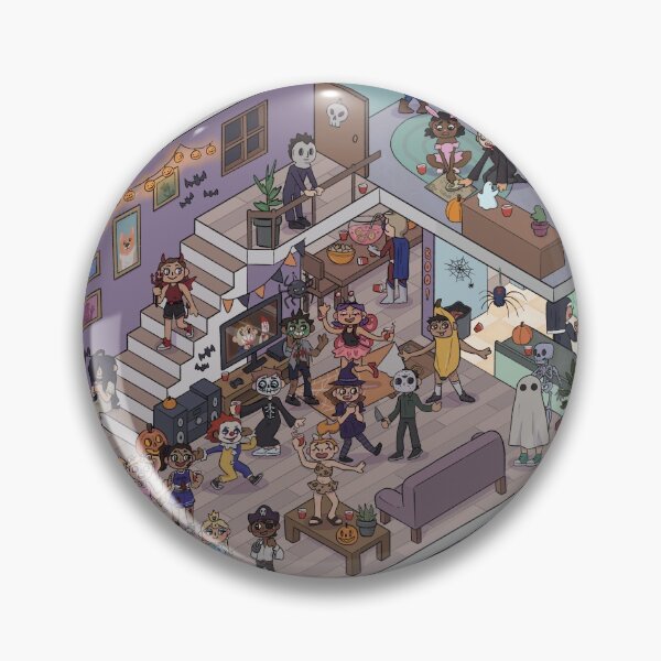 Item preview, Spooky, Isometric, Halloween Party House designed and sold by StefanyDoodles.