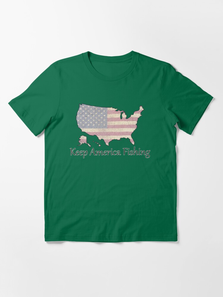 Keep America Fishing Essential T-Shirt for Sale by hookink