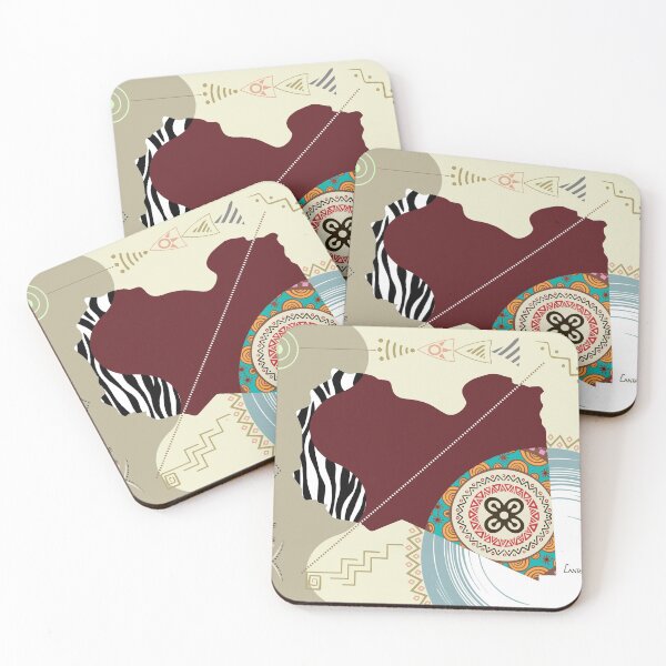 Item preview, Libya Stylized designed and sold by lanrestudio.