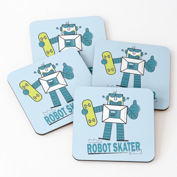 Item preview, Robot Skater designed and sold by MousaObaid.
