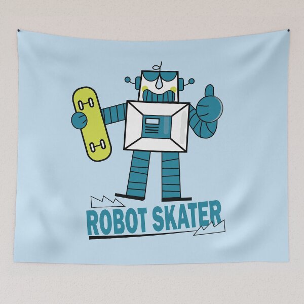Item preview, Robot Skater designed and sold by MousaObaid.