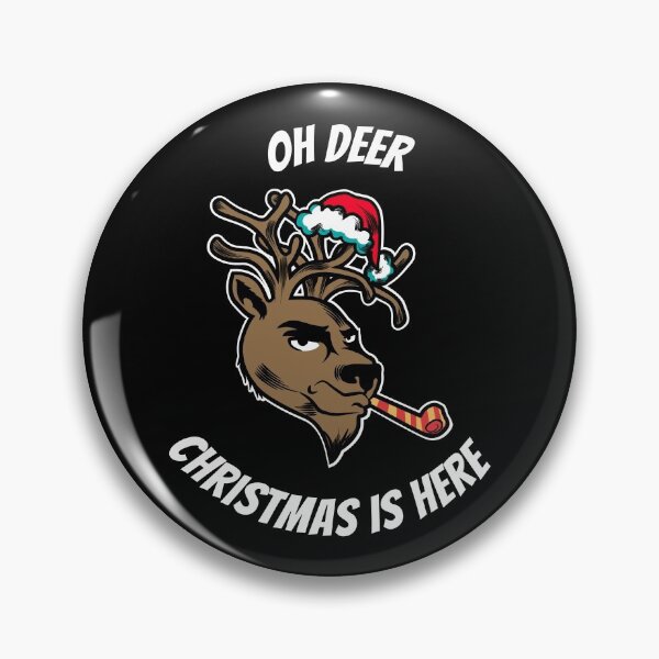 Oh Deer Christmas Is Here Pin