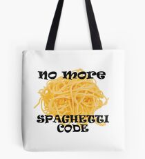 Spaghetti Code Tote Bag