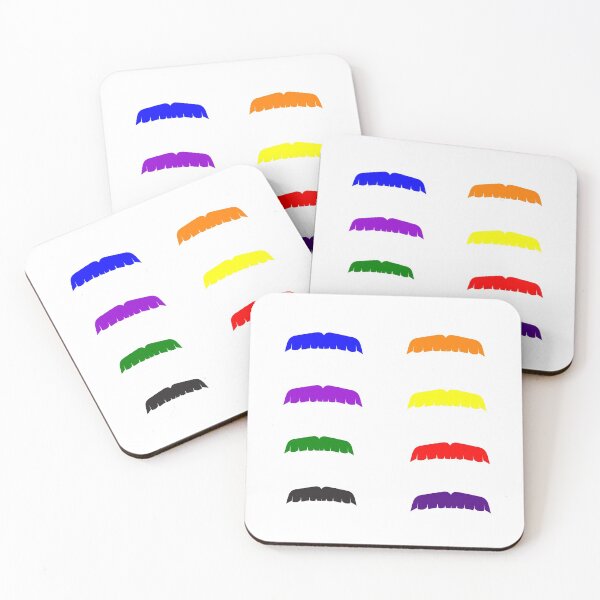 Item preview, Mix Colors Of Moustaches 3 designed and sold by teledesign.