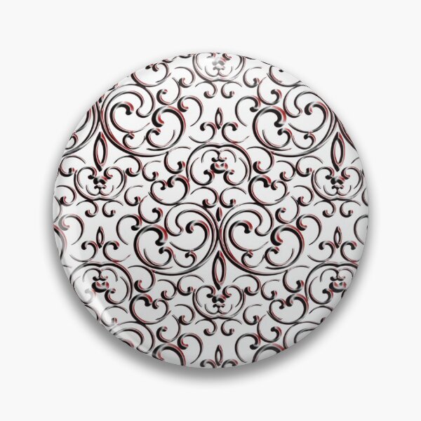 Item preview, floral scrolls-luxury pattern all over print designed and sold by trickydee.