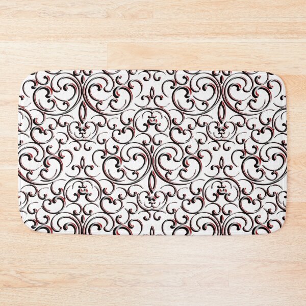 Item preview, floral scrolls-luxury pattern all over print designed and sold by trickydee.
