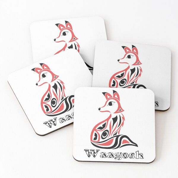 Item preview, Indigenous Fox (Waagosh) designed and sold by KendraHowland.
