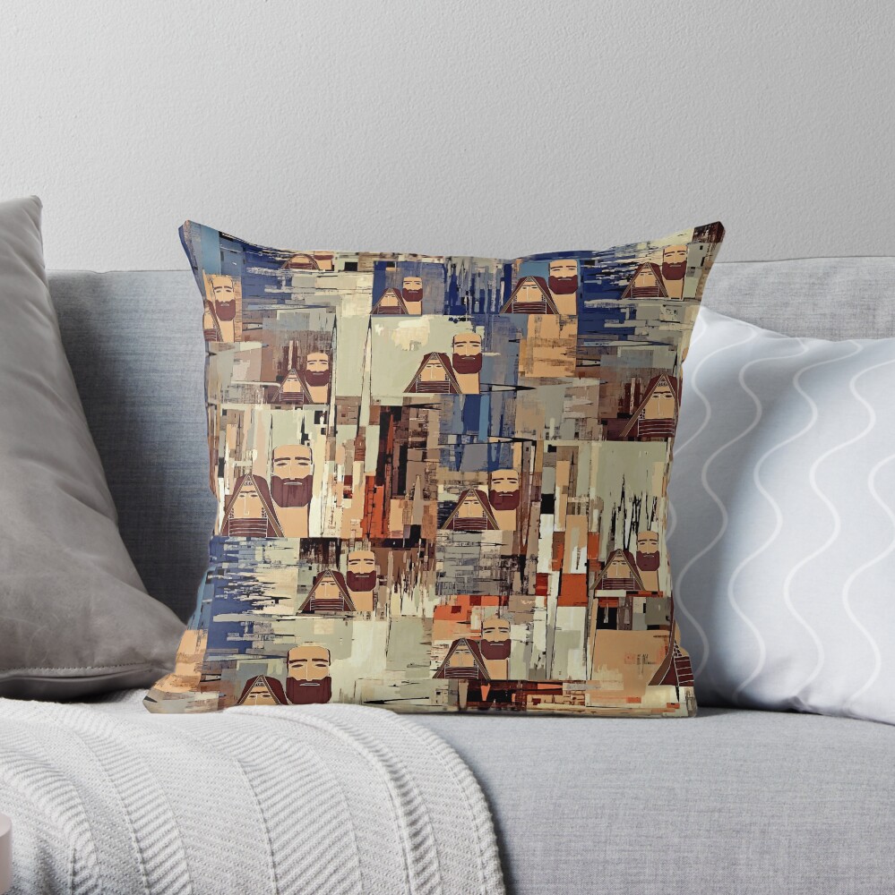 Item preview, Throw Pillow designed and sold by yerevanstore.
