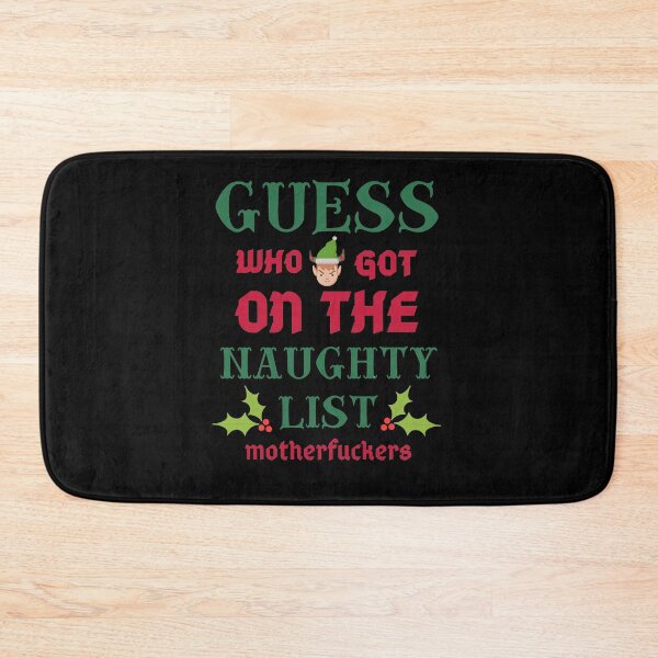 Item preview, Guess Who Got on the Naughty List designed and sold by luchik-and-co.