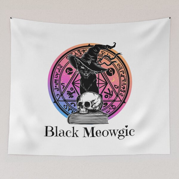 Item preview, Black Meowgic designed and sold by Maria Garcia.