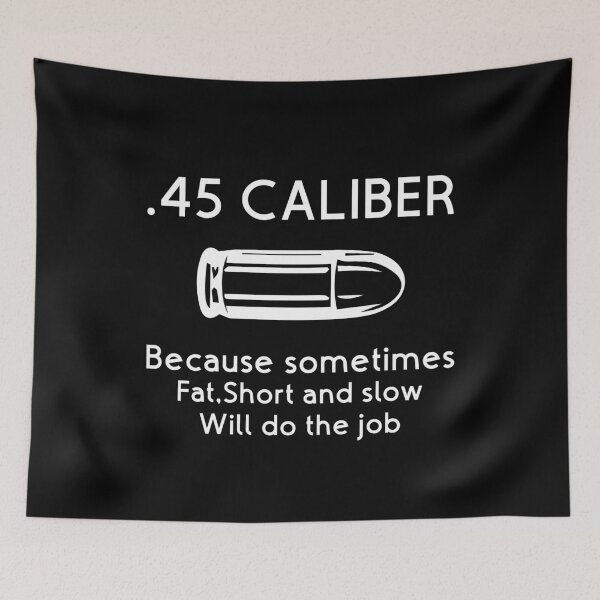 Item preview, 45 Caliber Gun Bullet Guns Gun Control Violence designed and sold by TheMattDesigns.