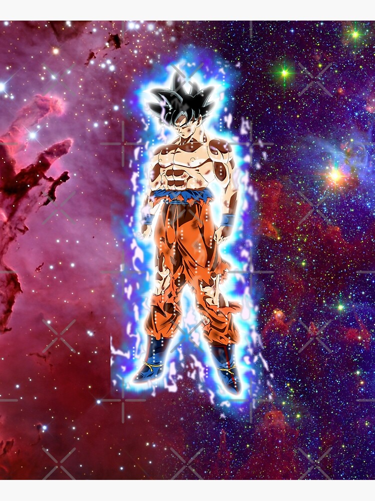 Dragon Ball Super Goku Ultra Instinct Final Form Poster By Goku Ultra Instinct 8522