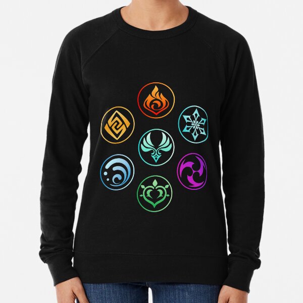 Genshin Impact | Element Set Lightweight Sweatshirt