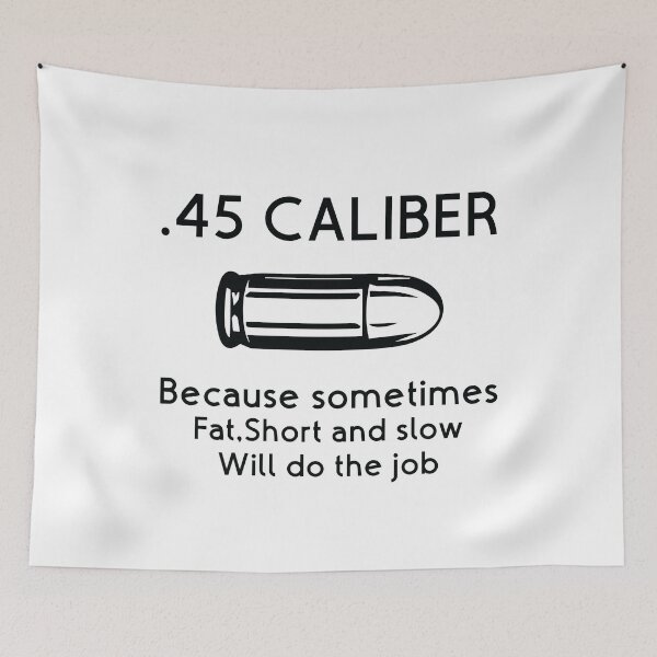 Item preview, 45 Caliber Gun Bullet Guns Gun Control Violence designed and sold by TheMattDesigns.