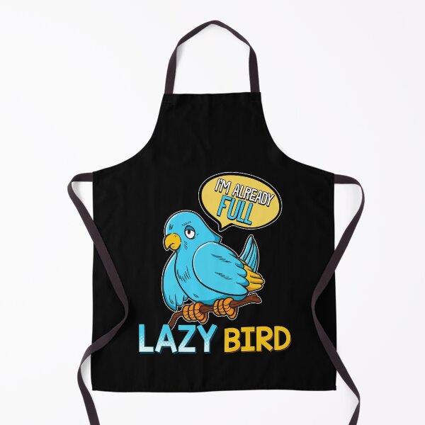 Item preview, I'm Already Full Lazy Bird Sleeping Sleepy Pun designed and sold by perfectpresents.