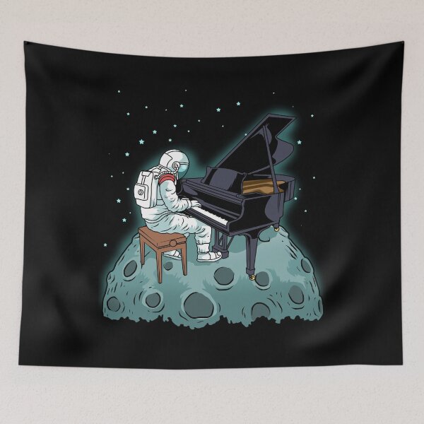 Item preview, Grand Piano Gift Kids Pianist Gift Astronaut Music Piano  designed and sold by DSWShirts.
