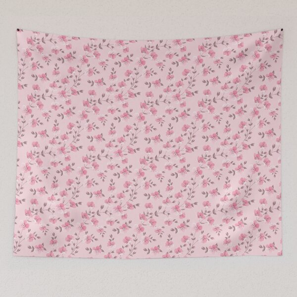 Item preview, Pink Flower Under Rain, Beautiful Flora Pattern designed and sold by Magdy Store.