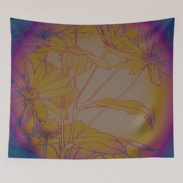 Item preview, Sunflowers Jerusalem Artichoke designed and sold by Old Urban Farmhouse Design Studio.