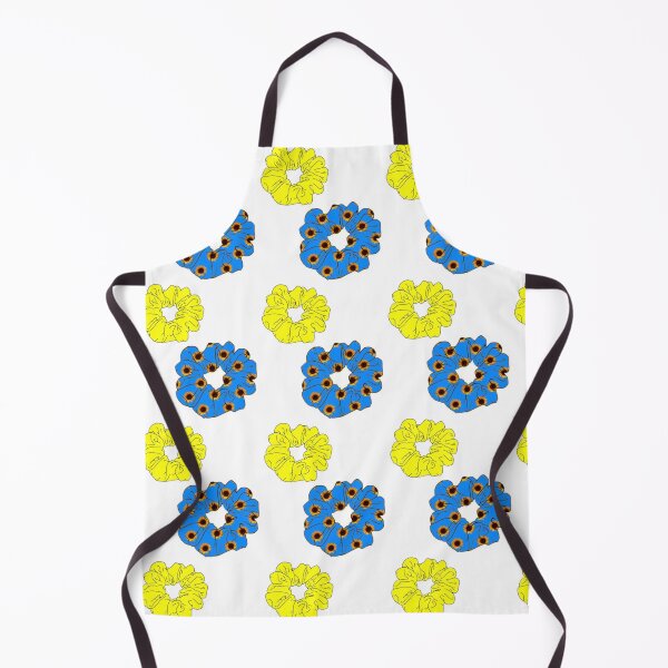Item preview, Blue and yellow scrunchies designed and sold by Roisin678.
