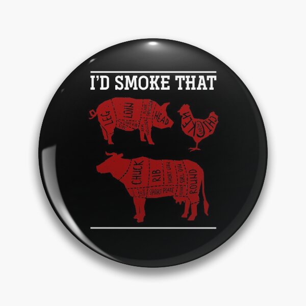 Item preview, I’d Smoke That Barbecue BBQ designed and sold by bestshirtdesign.