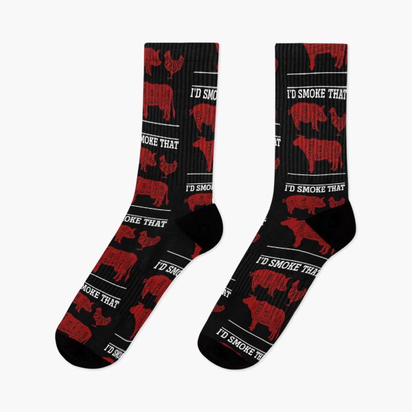 Item preview, I’d Smoke That Barbecue BBQ designed and sold by bestshirtdesign.