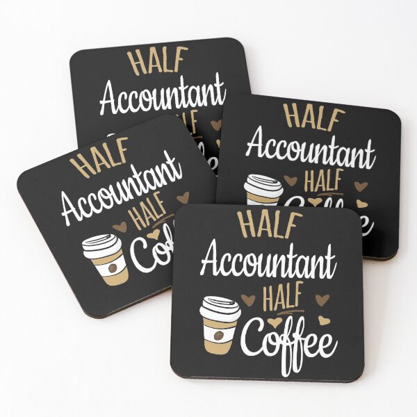 Item preview, Half Accountant Half Coffee designed and sold by Ripper19.