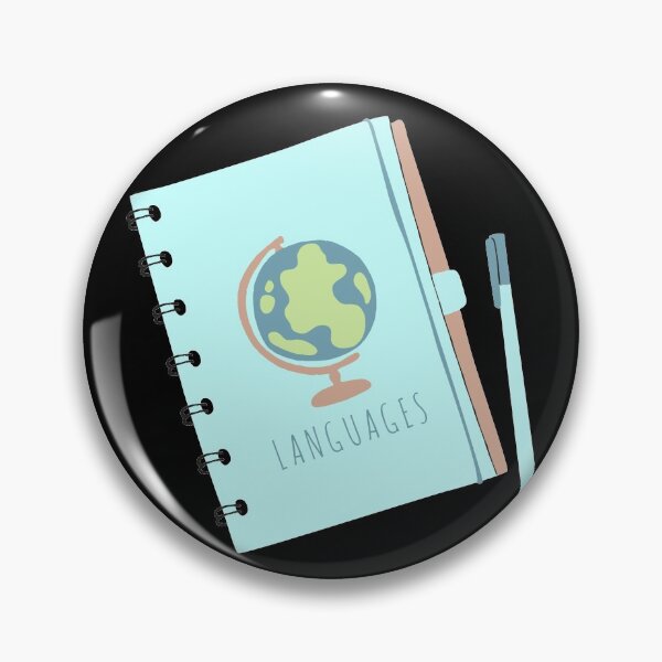 Item preview, Cute LANGUAGES Travel Notebook Journal Pastel Pack designed and sold by a-little-ink.